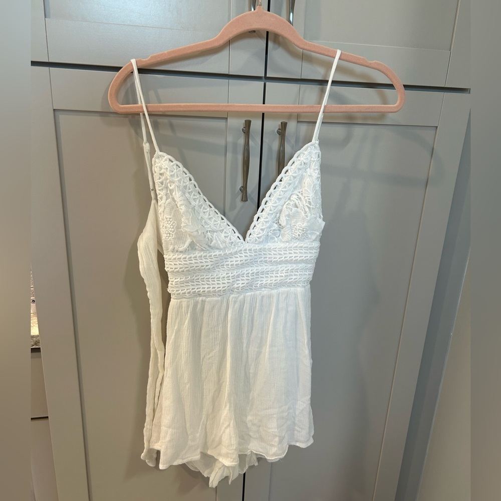 White Small Romper